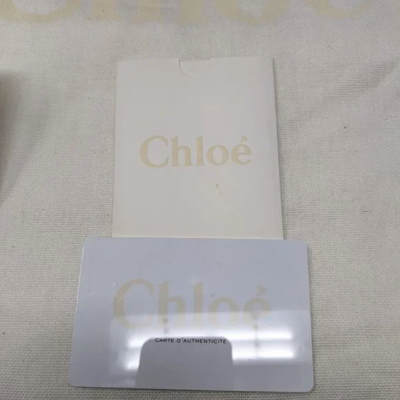 authentic Chloe Shoulder Bag Reds Leather - Picture 14 of 14